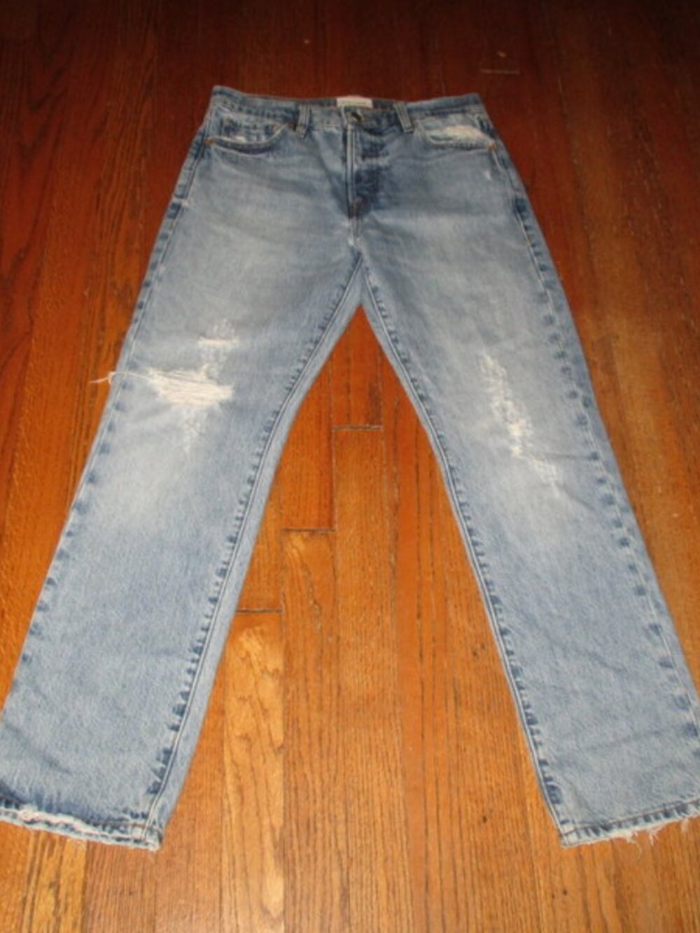 FRAME Le Slouch Mid-Rise B-Fly Jeans